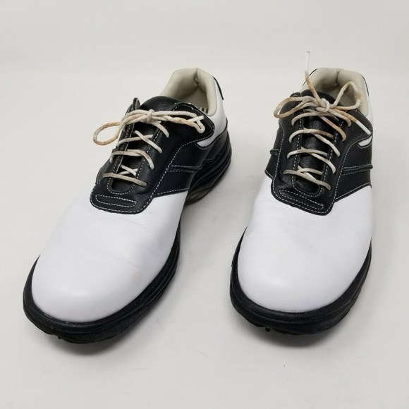 Woman’s FootJoy Contour Series White Black Golf Sh - Picture 5 of 11